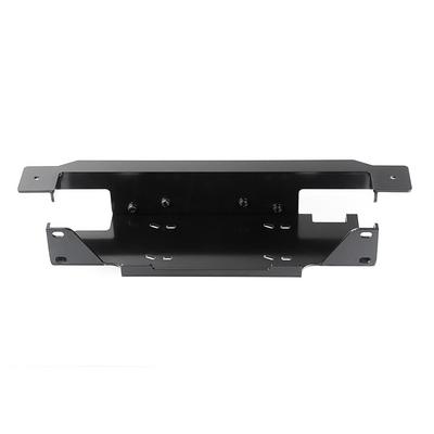 Rugged Ridge Winch Plate for Factory JK Bumpers (Black) - 11543.15